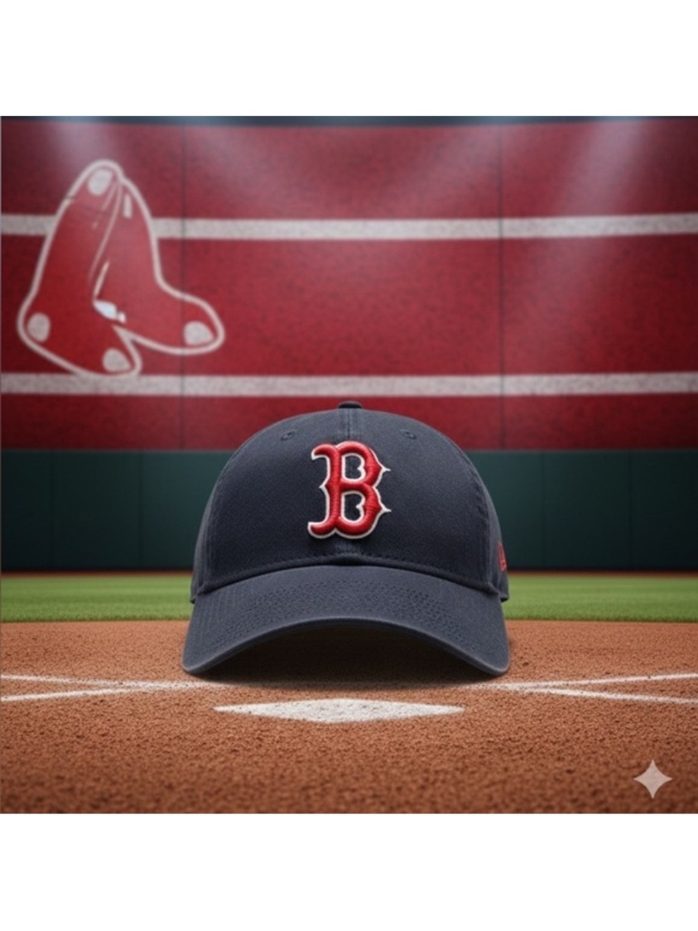 New Era Boston Red Sox Navy Baseball Cap